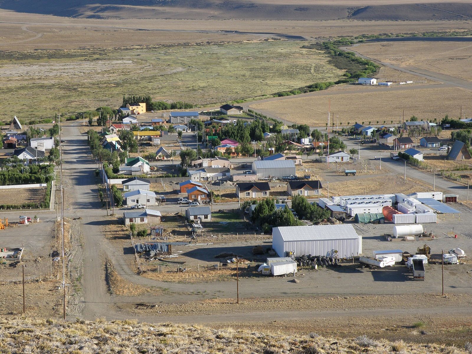 Vista de Tres Lagos desde arriba
